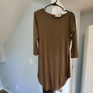 🍍Leadong Star 3/4 Sleeved cotton dress